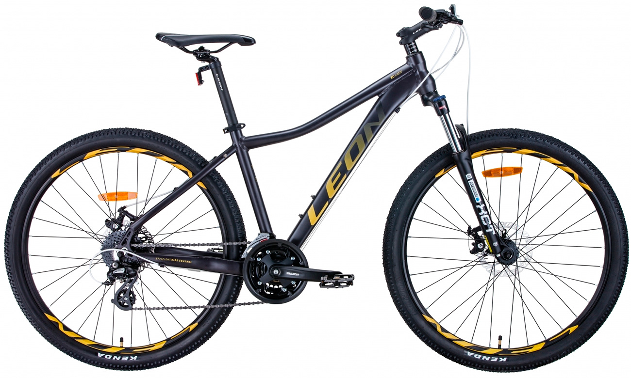 Фотографія Велосипед Leon XC-Lady 27,5" (2020) 2020 Чорно-жовтий